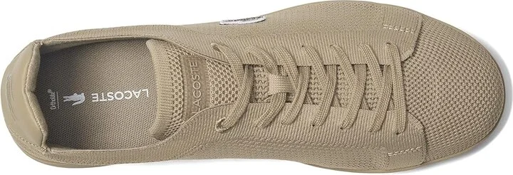 Lacoste Carnaby Pique Sneakers Men's Shoes Light Brown/Light Brown : 7 M, Rubber - Image 2