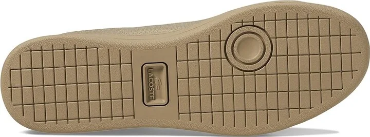 Lacoste Carnaby Pique Sneakers Men's Shoes Light Brown/Light Brown : 7 M, Rubber - Image 3