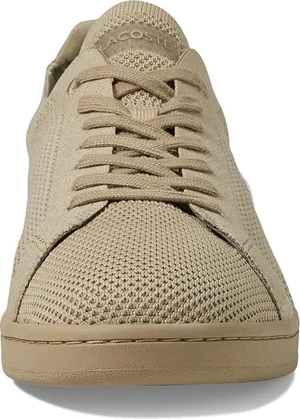 Lacoste Carnaby Pique Sneakers Men's Shoes Light Brown/Light Brown : 7 M, Rubber - Image 5