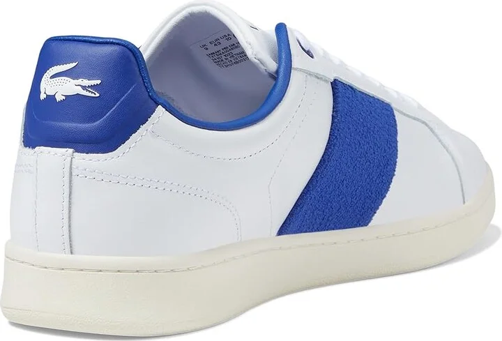 Lacoste Carnaby Pro CGR Sneakers Men's Lace-up Boots White/Blue : 12 M, Leather - Image 4