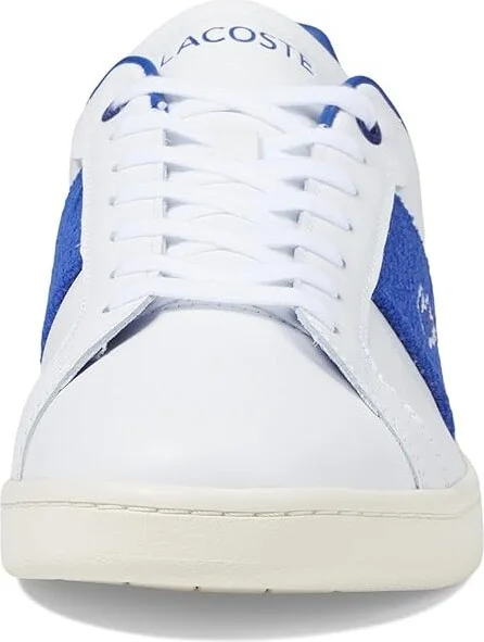 Lacoste Carnaby Pro CGR Sneakers Men's Lace-up Boots White/Blue : 12 M, Leather - Image 5