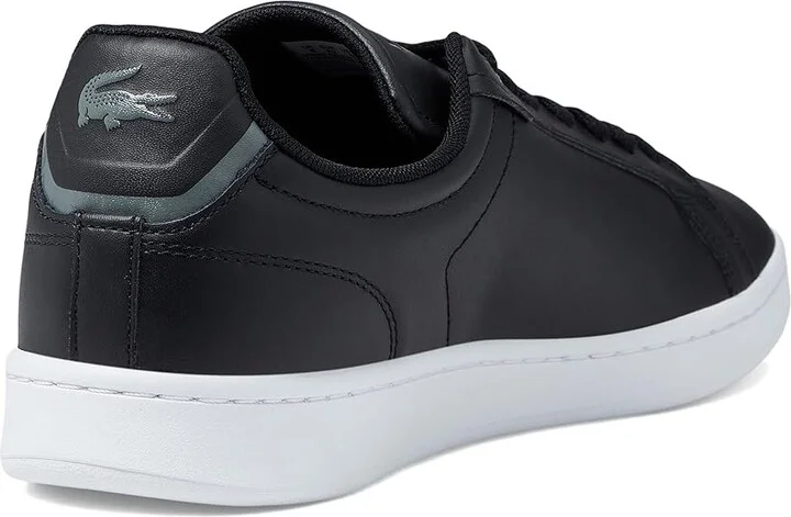 Lacoste Carnaby Pro Sneakers Men's Shoes Black/White : 9.5 M, Leather/Synthetic - Image 4