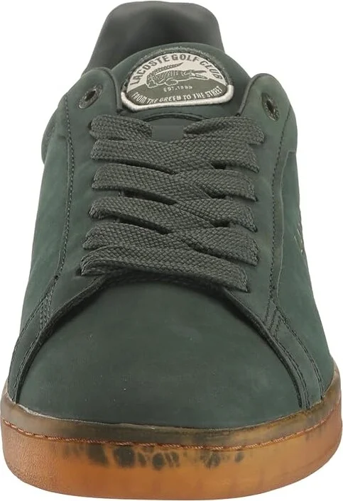 Lacoste Carnaby Pro Sneakers Men's Shoes Green/Gum : 7 M, Leather - Image 5