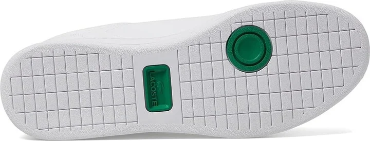 Lacoste Carnaby Pro Sneakers Men's Shoes White/Green : 11 M, Leather/Rubber - Image 3