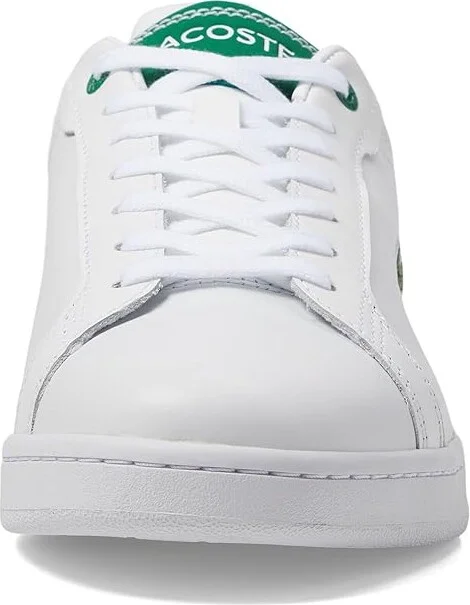 Lacoste Carnaby Pro Sneakers Men's Shoes White/Green : 11 M, Leather/Rubber - Image 5