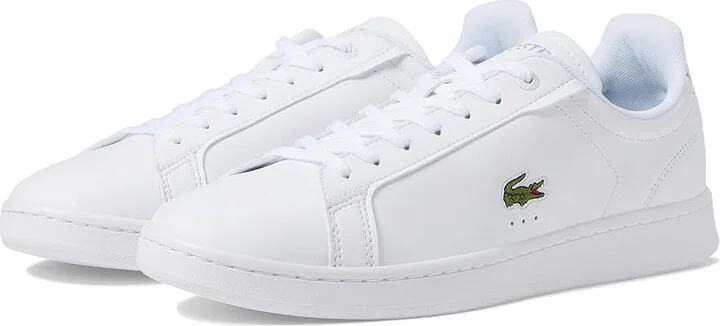 Lacoste Carnaby Pro Sneakers Men's Shoes White/White : 7.5 M
