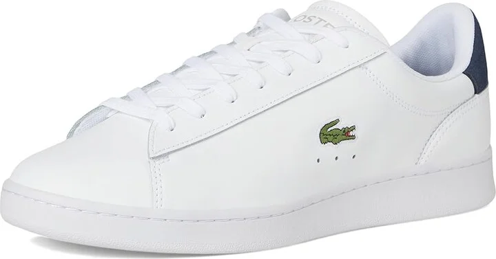 Lacoste Carnaby Set Trainers Men's Lace-up Boots White/Navy : 7 M, Leather/Rubber/Suede - Image 5