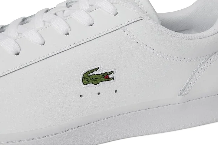 Lacoste Carnaby Set Trainers Men's Lace-up Boots White/White : 8.5 M, Leather/Rubber/Suede - Image 7