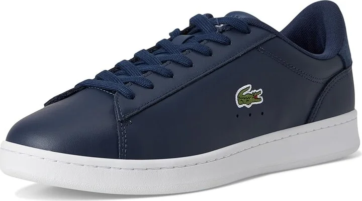 Lacoste Carnaby Set Trainers Men's Shoes Black/White : 8.5 D - Medium, Leather - Image 11