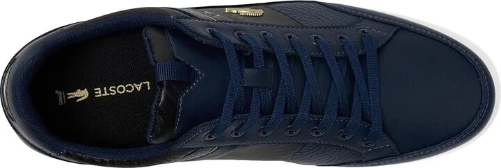Lacoste Chaymon Sneakers Men's Shoes Navy/Black : 11 M, Synthetic/Leather - Image 2