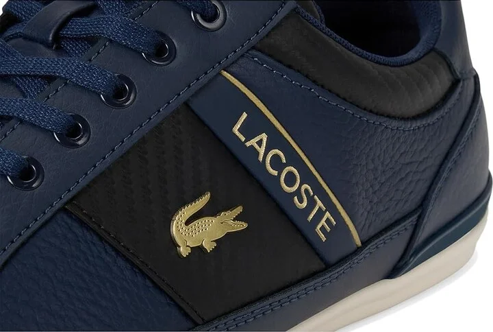 Lacoste Chaymon Sneakers Men's Shoes Navy/Black : 11 M, Synthetic/Leather - Image 7