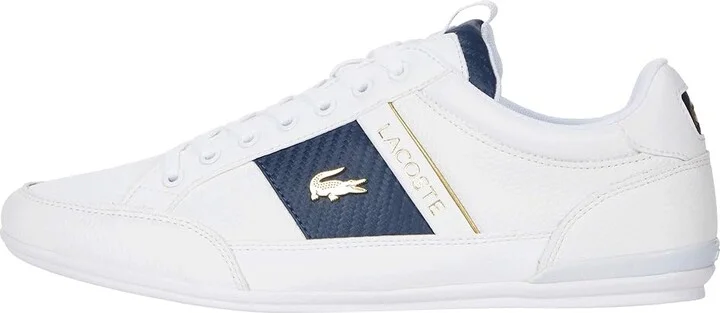 Lacoste Chaymon Sneakers Men's Shoes White/White : 11 M, Synthetic/Leather - Image 6