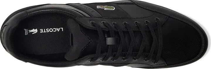 Lacoste Chaymon Tonal Trainers Men's Shoes Black : 13 D - Medium, Leather/Rubber - Image 2