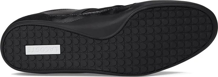 Lacoste Chaymon Tonal Trainers Men's Shoes Black : 13 D - Medium, Leather/Rubber - Image 3