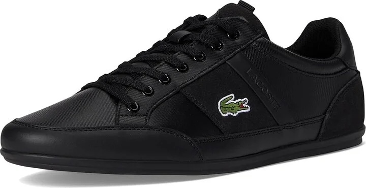 Lacoste Chaymon Tonal Trainers Men's Shoes Black : 13 D - Medium, Leather/Rubber - Image 5