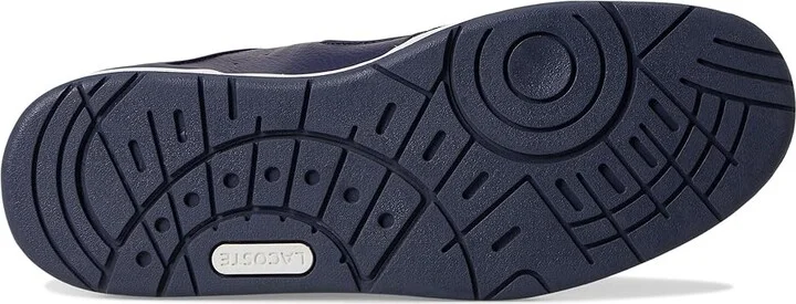 Lacoste Court Cage Sneakers Men's Lace-up Boots Navy/White : 10.5 M, Leather/Rubber - Image 3