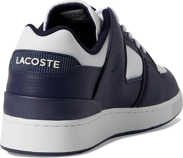 Lacoste Court Cage Sneakers Men's Lace-up Boots Navy/White : 10.5 M, Leather/Rubber - Image 4