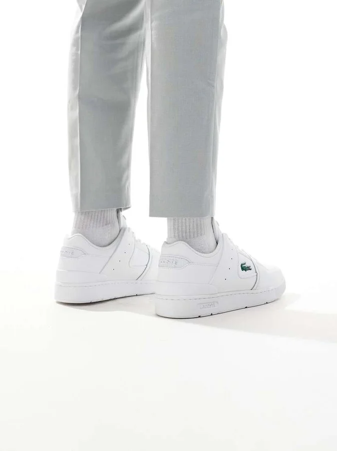 Lacoste courtcage 0721 1 sma sneakers in white - Image 3