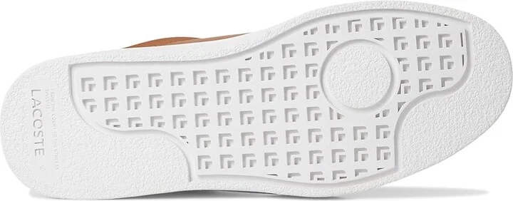 Lacoste Courtderby Sneakers Men's Shoes Brown/White : 11 D - Medium, Leather - Image 3