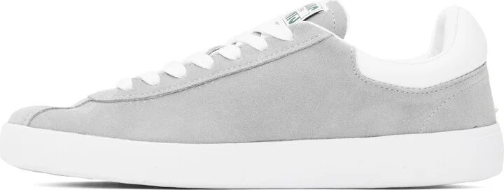 Lacoste Gray Baseshot Transluscent Sole Sneakers - Image 3