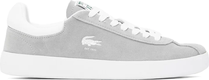 Lacoste Gray Baseshot Transluscent Sole Sneakers