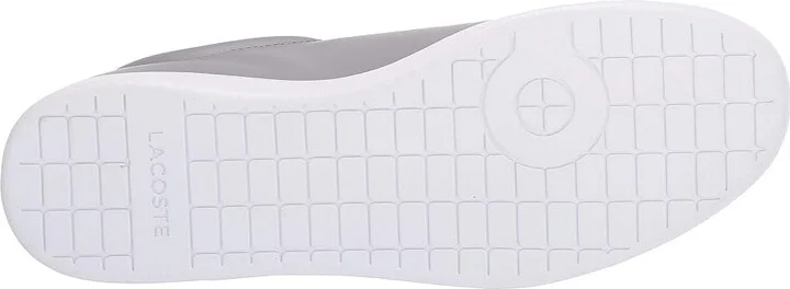Lacoste Hydez 119 1 P SMA Men's Shoes Grey/White : 8 M, Leather - Image 4