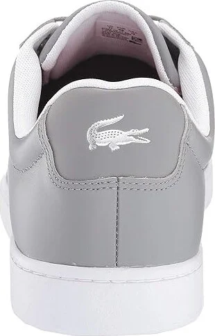 Lacoste Hydez 119 1 P SMA Men's Shoes Grey/White : 8 M, Leather - Image 5