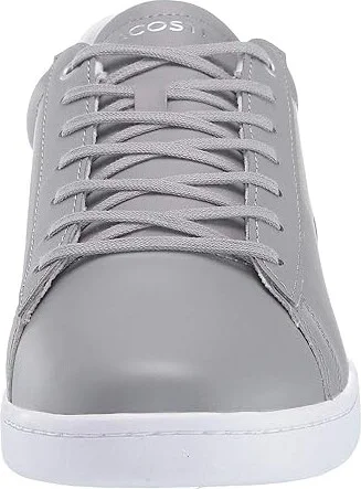 Lacoste Hydez 119 1 P SMA Men's Shoes Grey/White : 8 M, Leather - Image 6