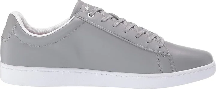 Lacoste Hydez 119 1 P SMA Men's Shoes Grey/White : 8 M, Leather - Image 8