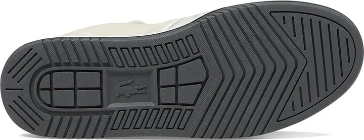 Lacoste L001 Sneakers Men's Lace-up Boots White/Grey : 11.5 M, Leather - Image 3