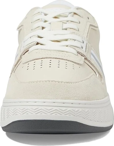 Lacoste L001 Sneakers Men's Lace-up Boots White/Grey : 11.5 M, Leather - Image 5