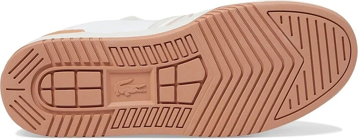 Lacoste L001 Sneakers Men's Lace-up Boots White/Light Brown : 10 M, Leather - Image 3