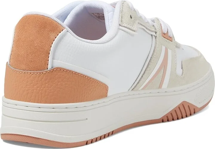 Lacoste L001 Sneakers Men's Lace-up Boots White/Light Brown : 10 M, Leather - Image 4