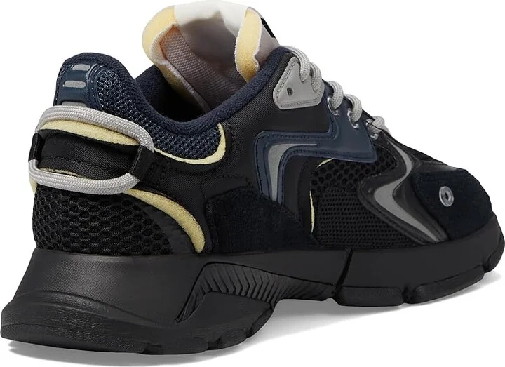 Lacoste L003 Neo 123 1 SMA Men's Shoes Black/Navy : 7.5 M, Leather - Image 4