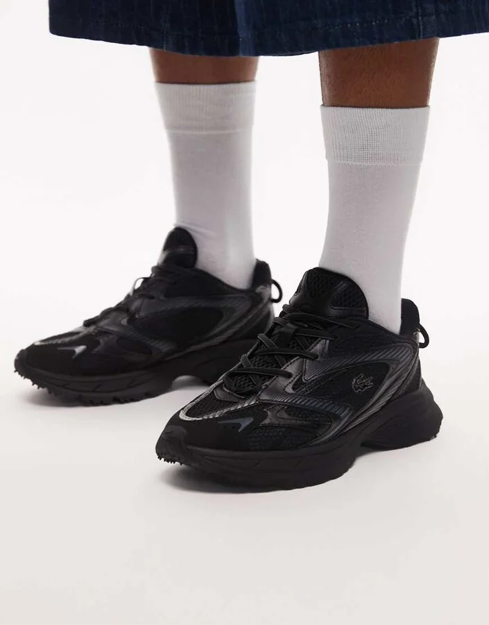 Lacoste L003 neo sneakers in black