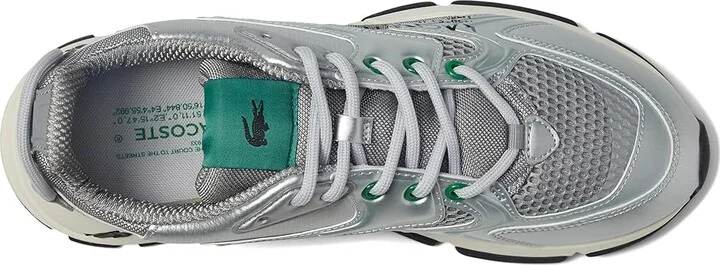 Lacoste L003 Neo Sneakers Men's Lace-up Boots Grey/Silver : 8.5 M - Image 2