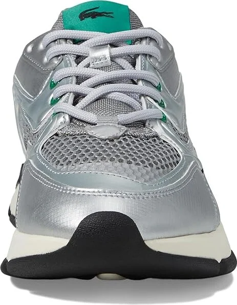Lacoste L003 Neo Sneakers Men's Lace-up Boots Grey/Silver : 8.5 M - Image 5