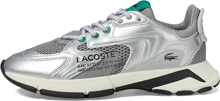 Lacoste L003 Neo Sneakers Men's Lace-up Boots Grey/Silver : 8.5 M - Image 6