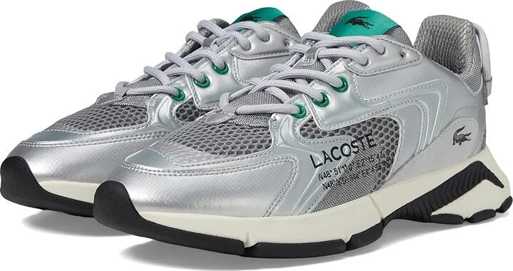 Lacoste L003 Neo Sneakers Men's Lace-up Boots Grey/Silver : 8.5 M