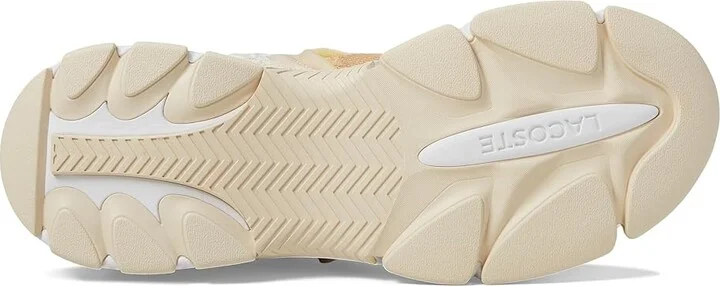 Lacoste L003 Neo Sneakers Men's Lace-up Boots Light Tan/White : 11 M, Leather/Suede - Image 3