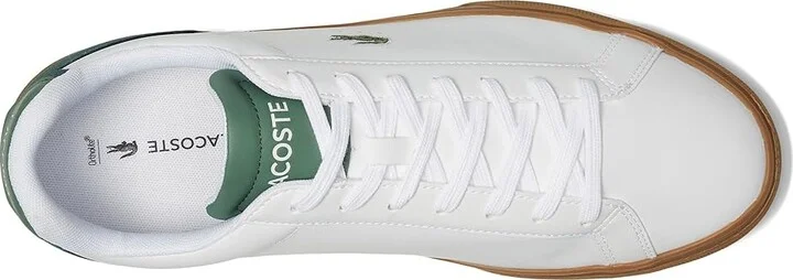 Lacoste Lerond Pro Sneakers Men's Shoes White/Gum : 13 M, Leather/Rubber - Image 2