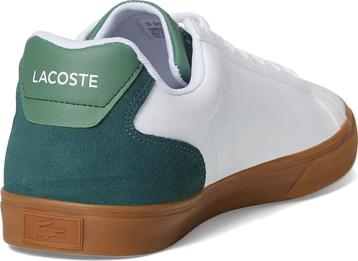 Lacoste Lerond Pro Sneakers Men's Shoes White/Gum : 13 M, Leather/Rubber - Image 4