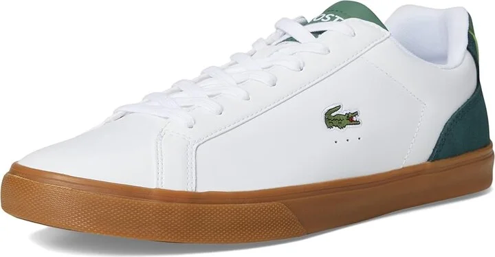 Lacoste Lerond Pro Sneakers Men's Shoes White/Gum : 13 M, Leather/Rubber - Image 5