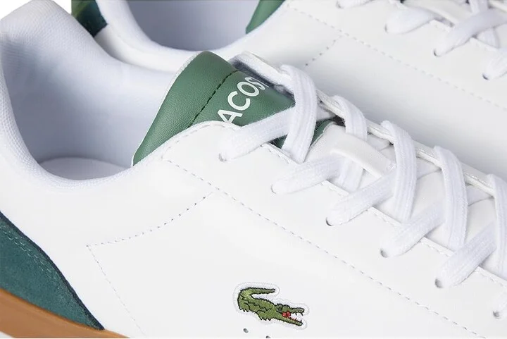 Lacoste Lerond Pro Sneakers Men's Shoes White/Gum : 13 M, Leather/Rubber - Image 7
