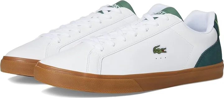 Lacoste Lerond Pro Sneakers Men's Shoes White/Gum : 13 M, Leather/Rubber