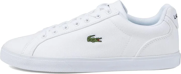 Lacoste Lerond Pro Sneakers Men's Shoes White/White : 7 M, Textile - Image 6
