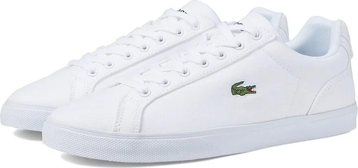 Lacoste Lerond Pro Sneakers Men's Shoes White/White : 7 M, Textile