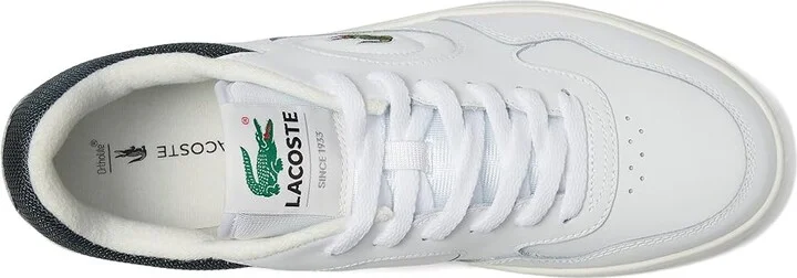 Lacoste Lineset Sneakers Men's Lace-up Boots White/Dark Green : 11 M, Leather - Image 2