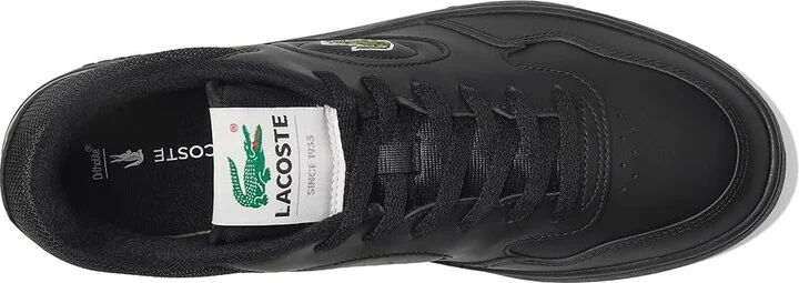 Lacoste Lineset Sneakers Men's Lace-up Boots White/Dark Green : 11 M, Leather - Image 7