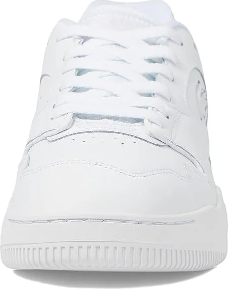 Lacoste Lineshot Leather Sneakers Men's Shoes White/White : 7 M - Image 5